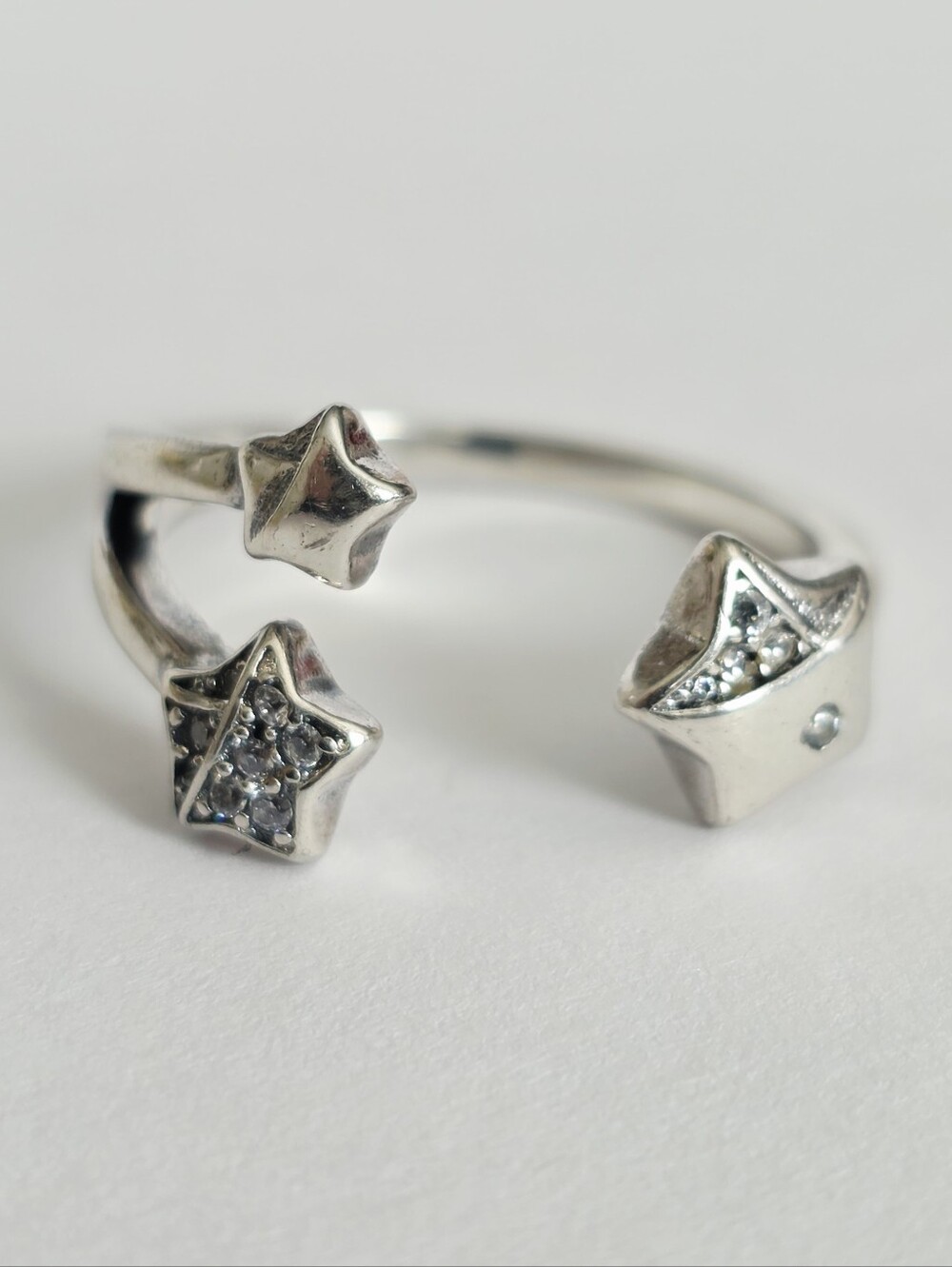 Pandora Ale 925 Shooting Stars Sparkling Ring Pandora Size: 54• US Size: 7